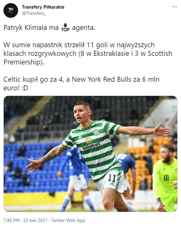Dlaczego Patryk Klimala ma TOP agenta? DLATEGO :D